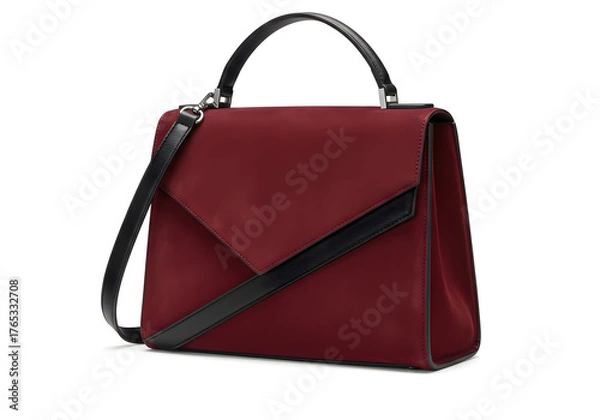 Obraz Stylish Handbag Isolated on White Background