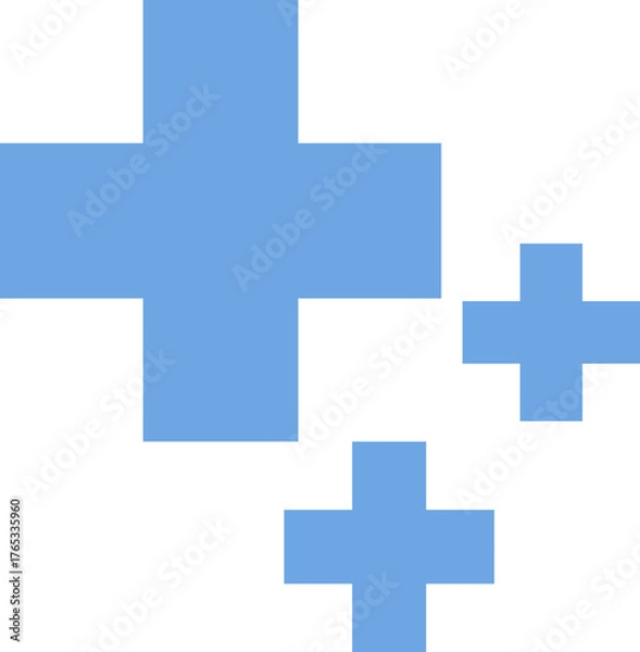 Obraz Medical Cross Seamless Pattern