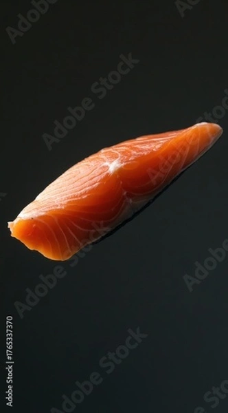 Obraz Delicious low-fat and healthy salmon food