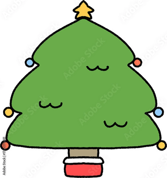 Fototapeta 크리스마스 트리