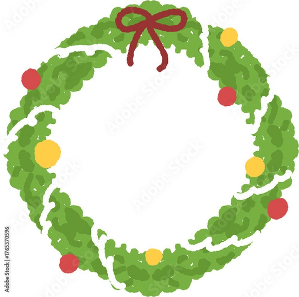 Fototapeta 원형 리스