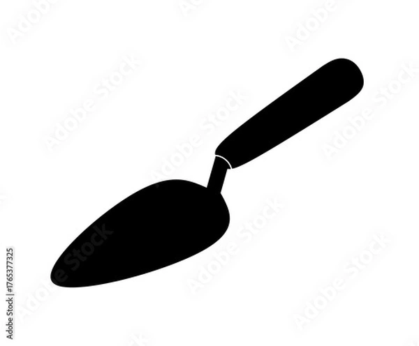 Obraz cement scoop icon on white background