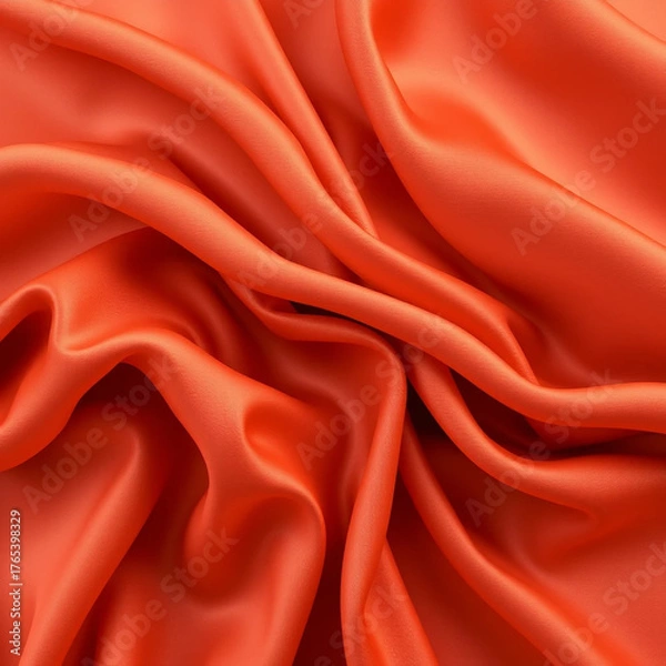 Fototapeta red silk background
