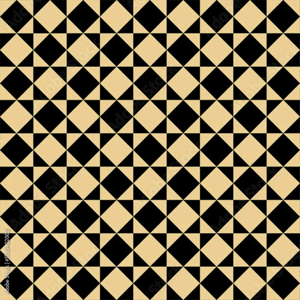 Fototapeta abstract seamless geometric pattern square style vintage