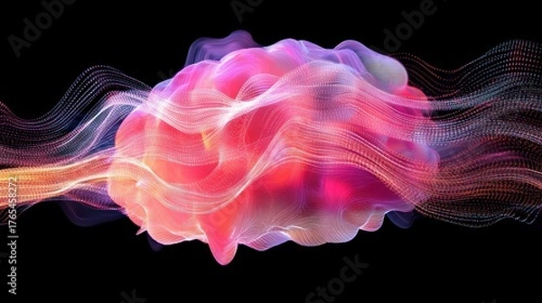 Obraz Abstract blob art