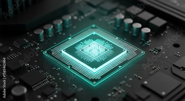 Fototapeta electronic circuit board