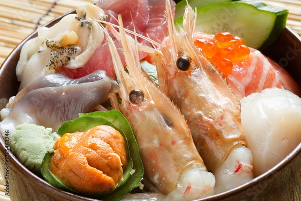 Fototapeta 海鮮丼