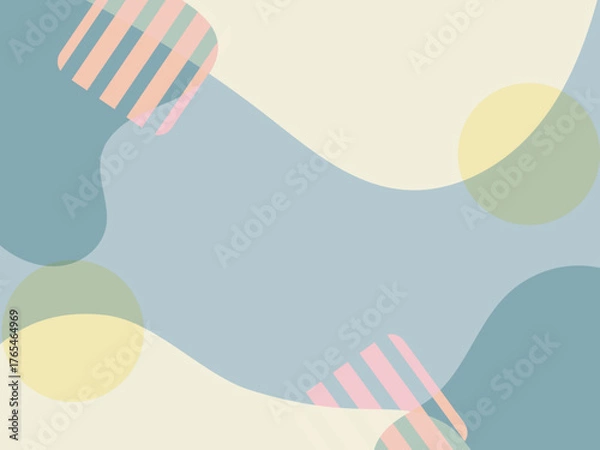 Obraz カラフルな模様の抽象的な背景素材