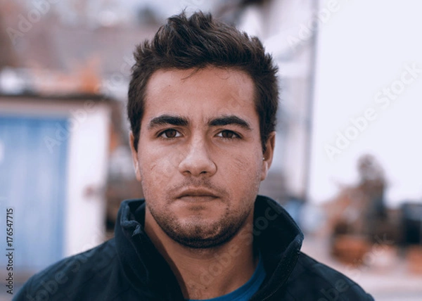 Obraz junger Mann, porträt