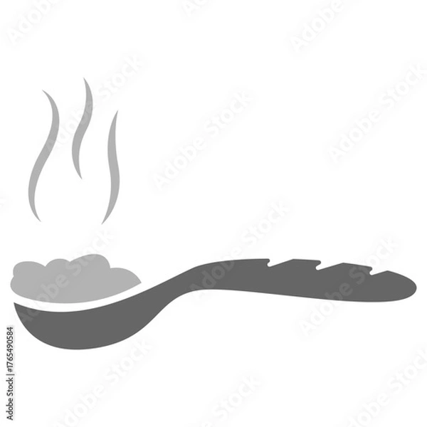 Obraz Simple Ladle Kitchen Utensil Icon