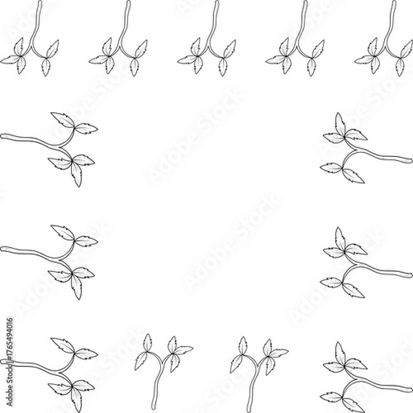 Obraz Digital paper, heart paper, seamless paper, seamless pattern, pattern, boho, boho pattern, paper	