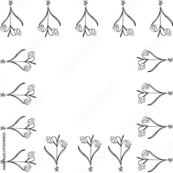 Obraz Digital paper, heart paper, seamless paper, seamless pattern, pattern, boho, boho pattern, paper	