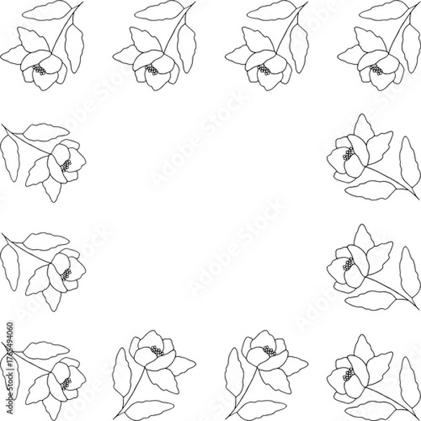 Obraz Digital paper, heart paper, seamless paper, seamless pattern, pattern, boho, boho pattern, paper	