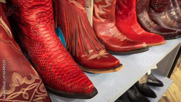 Obraz cowboy boots
