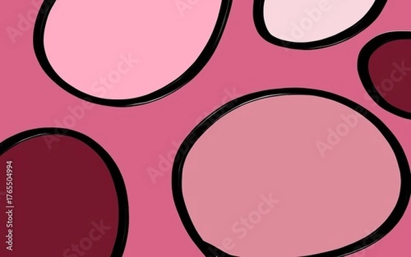 Fototapeta Wave pink romance background abstract 