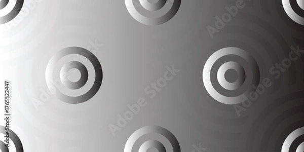 Fototapeta Circular Gradient Pattern Background
