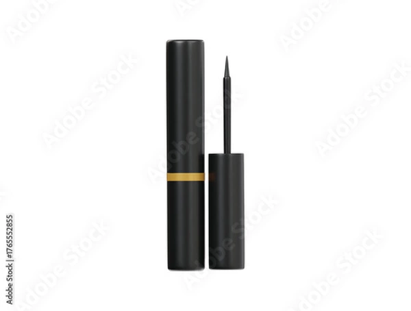 Obraz Eyeliner icon 3d render illustration