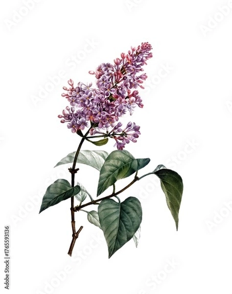 Obraz Gemeiner Flieder, Lilac, Syringa vulgaris