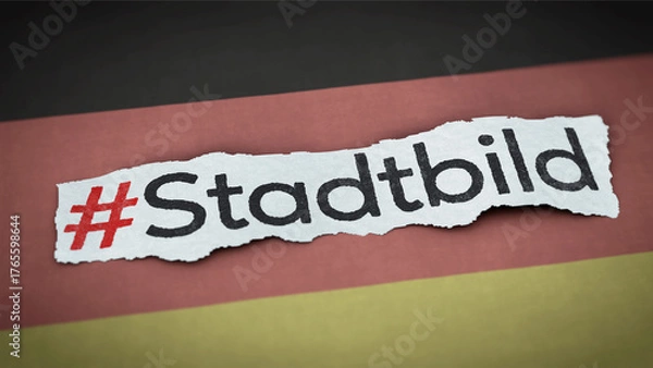 Obraz Stadtbild Debatte in Deutschland