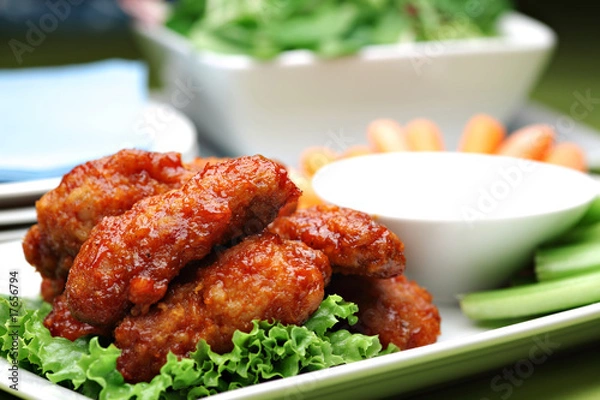 Fototapeta Chicken wings