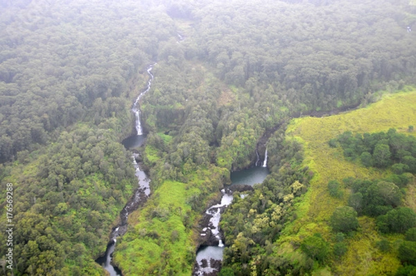 Fototapeta Falls from the Air