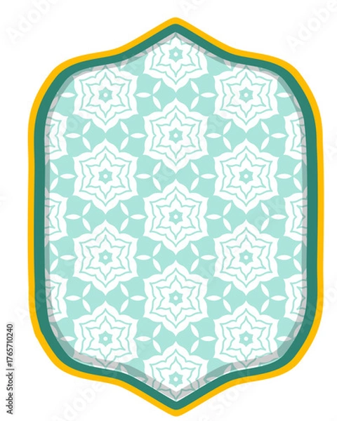 Obraz islamic frame ornament