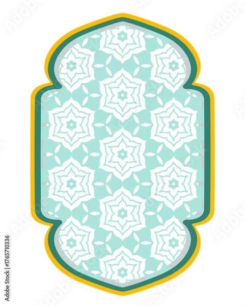 Obraz islamic frame ornament