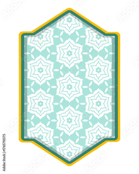 Obraz islamic frame ornament