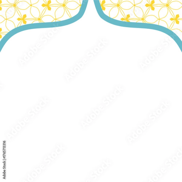 Obraz islamic frame ornament