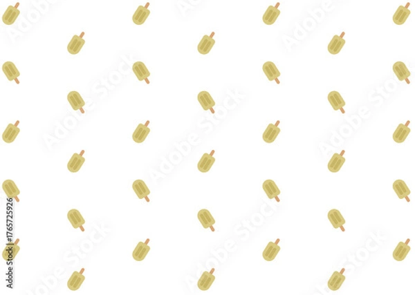 Fototapeta アイスキャンディの壁紙（オレンジ）