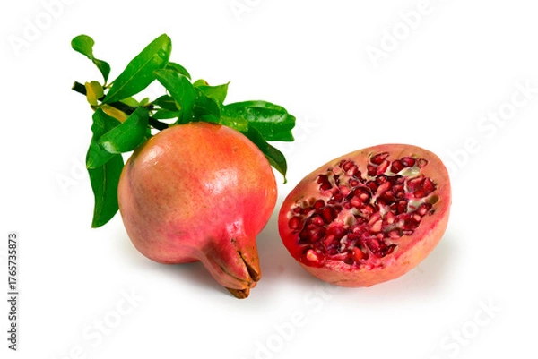 Obraz Melograno fondo bianco