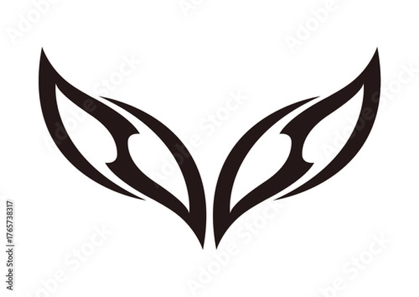 Fototapeta トライバル フィン