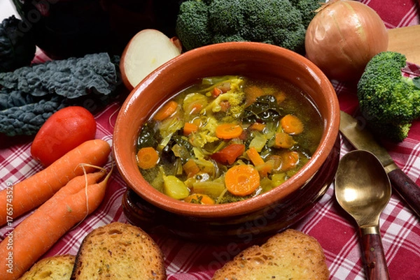 Obraz Vegetable soup