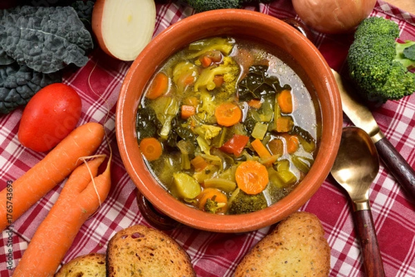 Obraz Vegetable soup