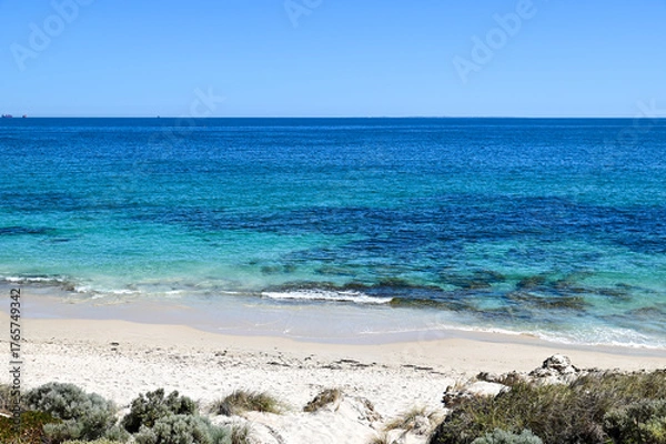 Fototapeta オーストラリア西海岸のパースにあるビーチのとても美しい風景
