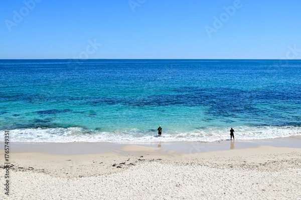 Fototapeta オーストラリア西海岸のパースにあるビーチのとても美しい風景