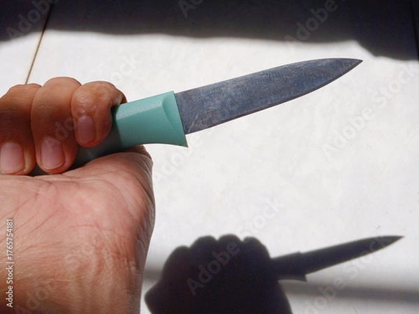 Obraz knife in hand