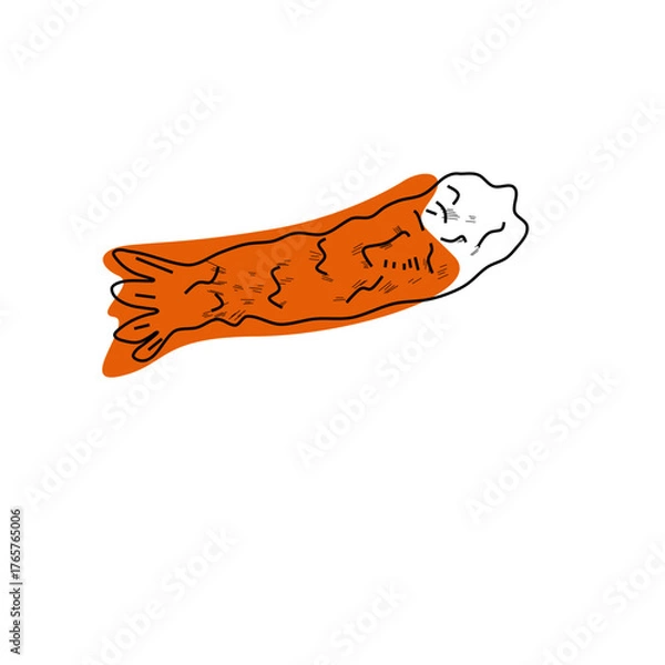 Fototapeta japanese tempura delicious