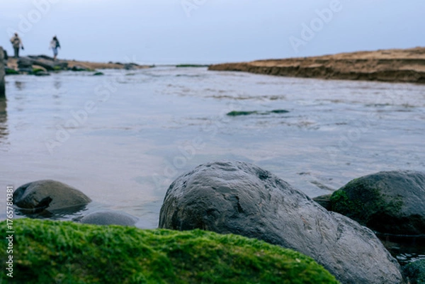 Obraz coast of the atlantic ocean in spain