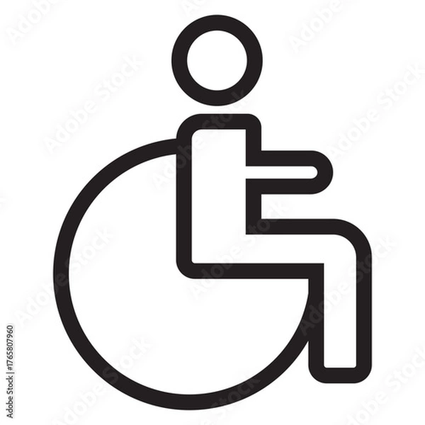 Fototapeta Defecate icon vector image