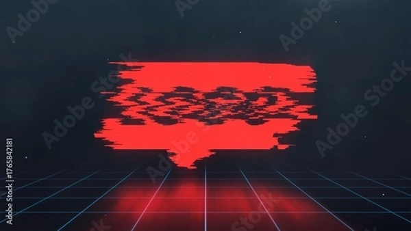 Obraz Game Is On Ready Logo Reveal