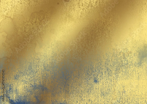 Fototapeta Golden Abstract  decorative paper texture  background  for  artwork  - Illustration