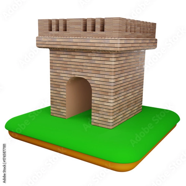 Fototapeta Crimson Gate