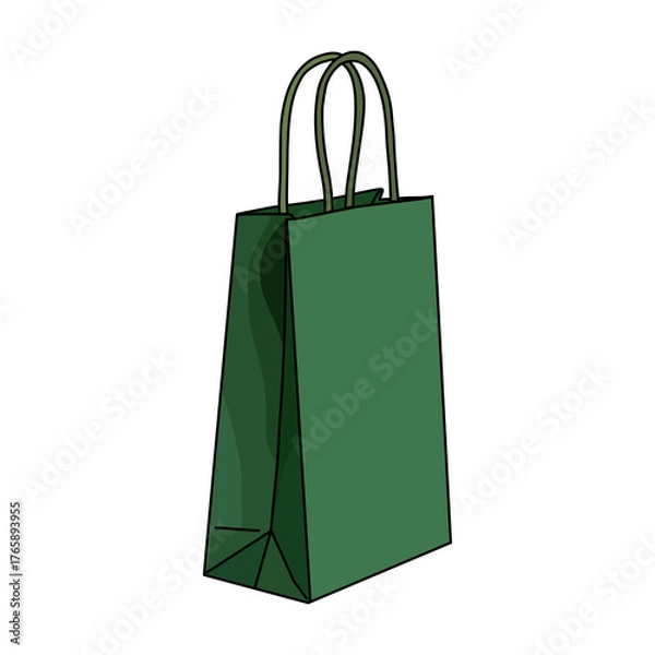 Obraz shopping bag illustration