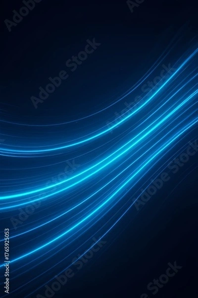 Obraz abstract blue background