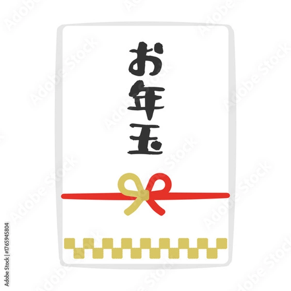 Fototapeta お年玉袋　イラスト
