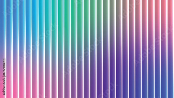 Obraz Vibrant vertical gradient stripes abstract textured background subtle light reflections