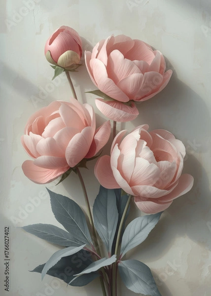 Fototapeta pink roses