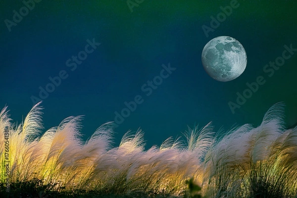 Fototapeta 中秋の名月