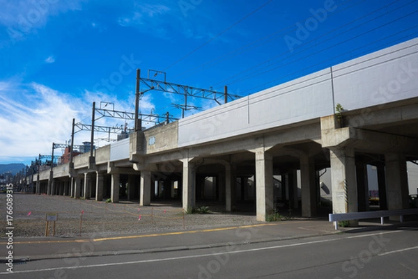 Obraz 再開発中の札幌駅近郊